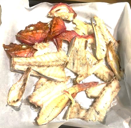 オニカサゴとウッカリカサゴのしゃぶしゃぶ写真画像