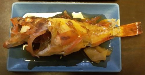 ウッカリカサゴの煮付け写真画像